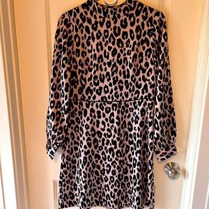 Banana Republic animal print dress - never worn!